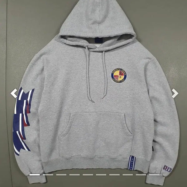 [BUNJANG] Romantic Crown Hoodie Gray L (95-100) / 로맨틱크라운 후드티 그레이 L 95ㅡ100 무신사 상태 좋아요7만5천