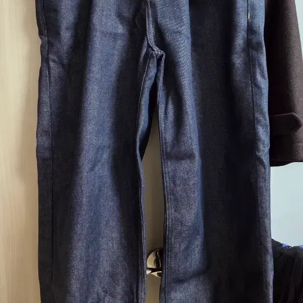 [BUNJANG] Brownst Black Indigo Wide Denim Pants / [4]브라운야드 와이드데님 인디고