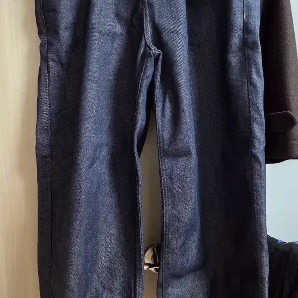 [BUNJANG] Brownst Black Indigo Wide Denim Pants / [4]브라운야드 와이드데님 인디고
