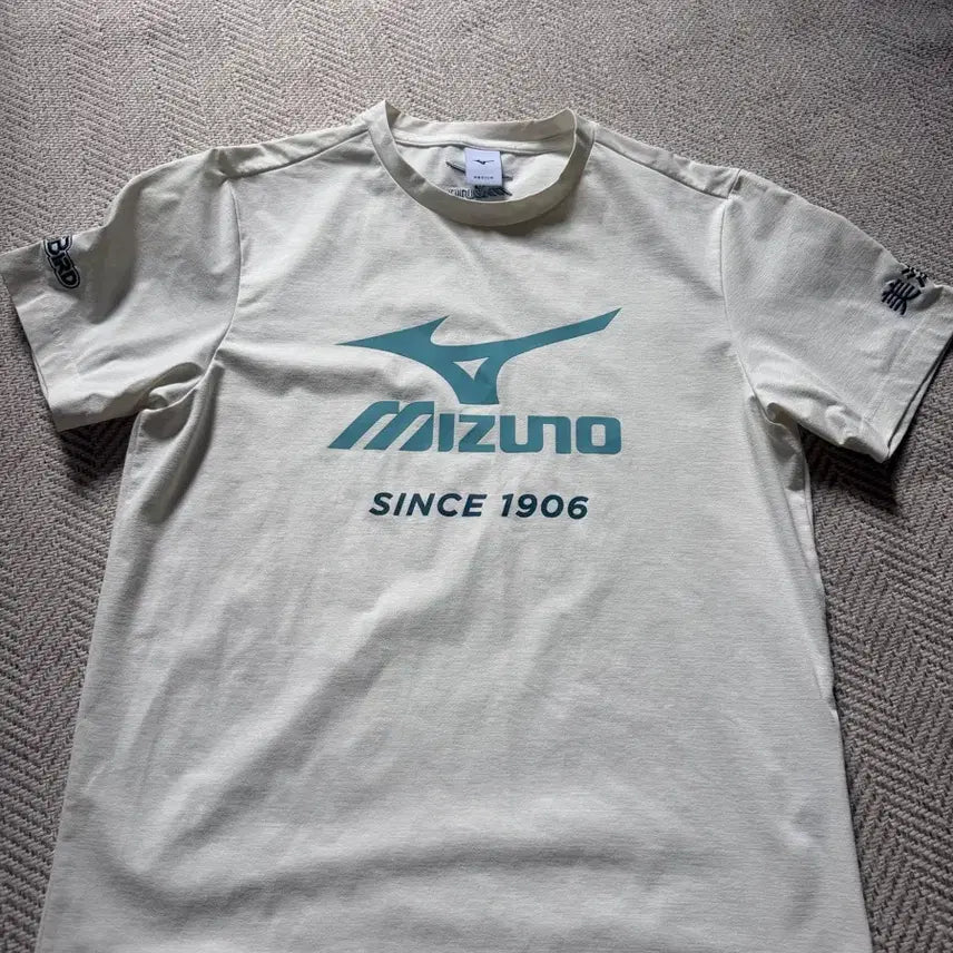 [BUNJANG] Mizuno SINCE 1906 Logo Short Sleeve T-Shirt (Medium) / 미즈노 티셔츠 반팔티 새상품
