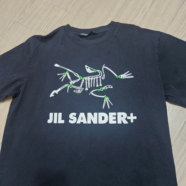 [BUNJANG] Jil Sander x Arc'teryx Black T-Shirt / 질샌더 아크테릭스  반팔티 블랙