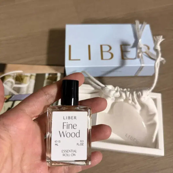 [BUNJANG] Liber Fine Wood Roll-on 15ml & Guasha Set / 새제품 선물가능) 리베르 롤온 파인우드+괄사세트