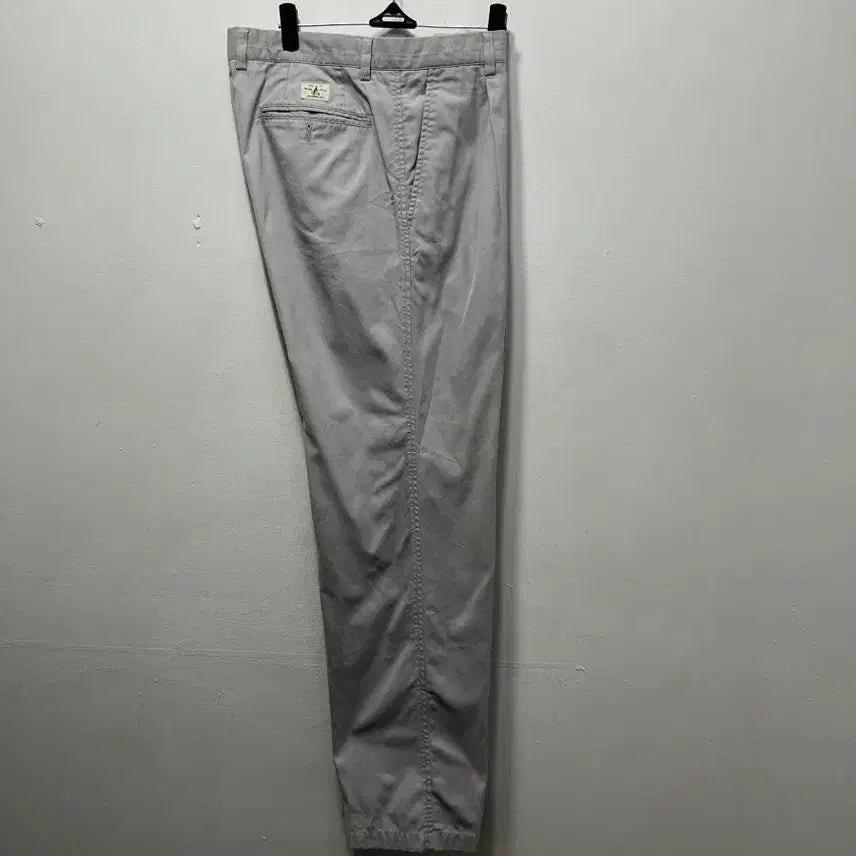 [BUNJANG] Beanpole Casual Cotton Pants Light Grey Waist 80 / 빈폴 캐주얼 면바지 라이트그레이 둘레 80