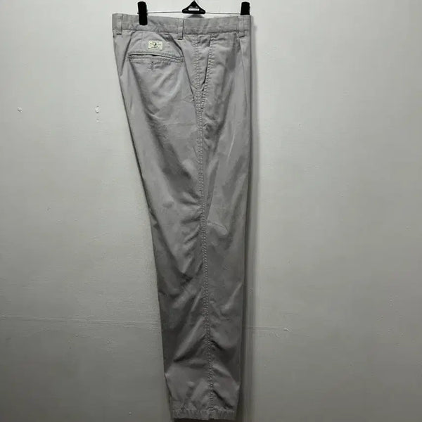 [BUNJANG] Beanpole Casual Cotton Pants Light Grey Waist 80 / 빈폴 캐주얼 면바지 라이트그레이 둘레 80