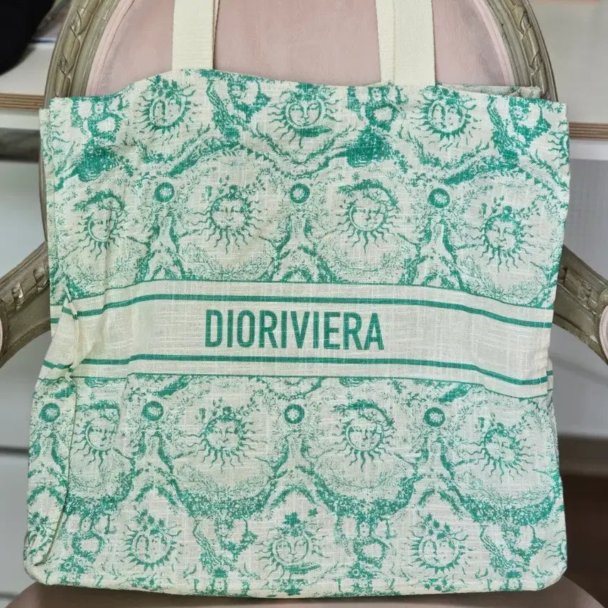 [BUNJANG] Dior Riviera Tote Bag Emerald / 디올 리비에라 토트백 에메랄드