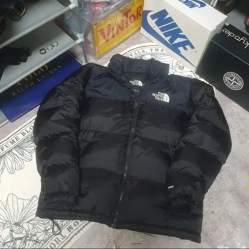 [BUNJANG] The North Face 700 Nupste Padded Jacket Black Medium / 노스페이스 700 눕시 패딩 블랙 100 M