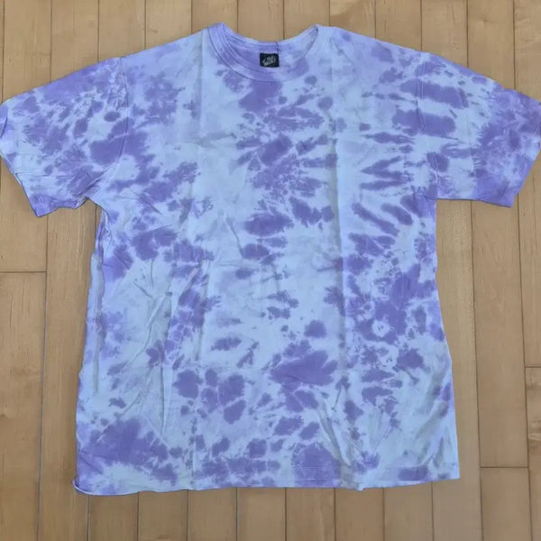 [BUNJANG] Steel Wheels Tie-Dye T-Shirt Purple M / 스틸휠즈 타이다이티셔츠 퍼플M