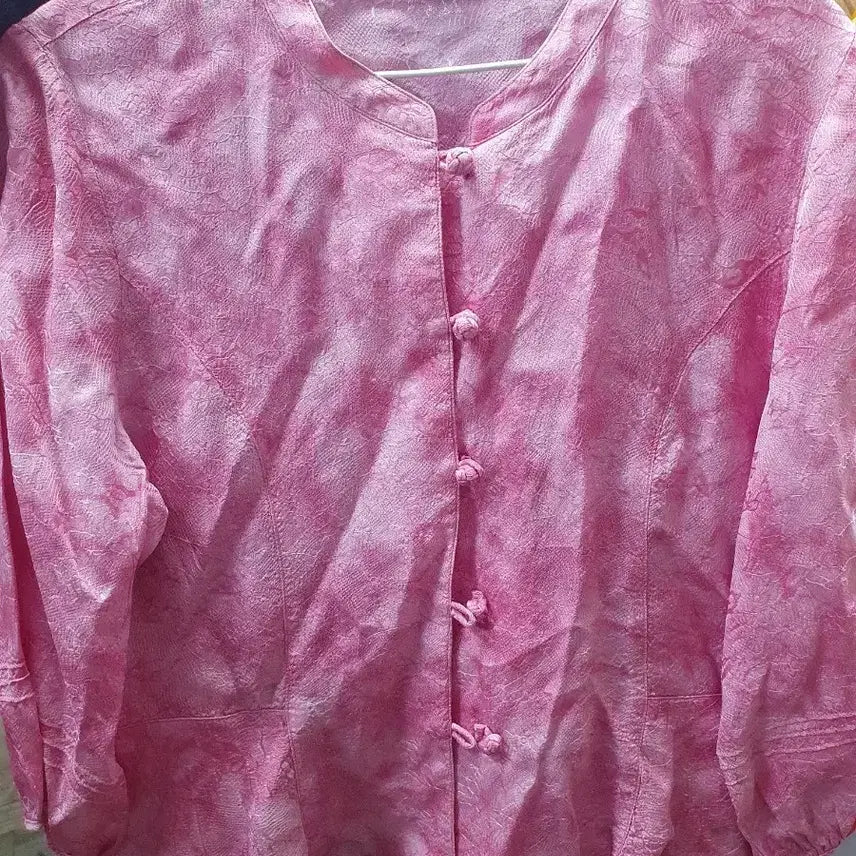 [BUNJANG] Eden Pink Blouse Size 77 / 이든,의 핑크색 블라우스77