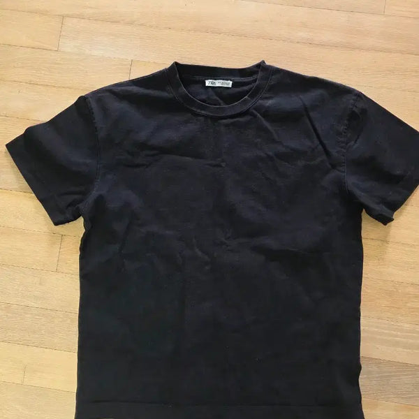 [BUNJANG] Zara Basic Black Short Sleeve T-Shirt Size S / 자라 블랙 기본 반팔티 S 가슴반품 53
