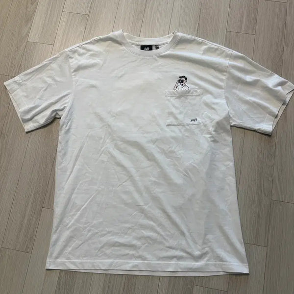 [BUNJANG] New Balance Short Sleeve T-Shirt White Size 110 / 뉴발란스 티셔츠 110