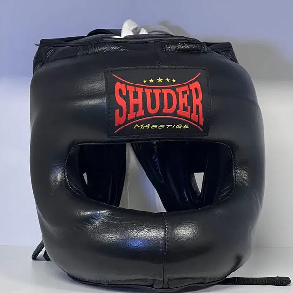 [BUNJANG] Shure Boxing Headgear (Genuine Leather) / 슈더 복싱 헤드기어