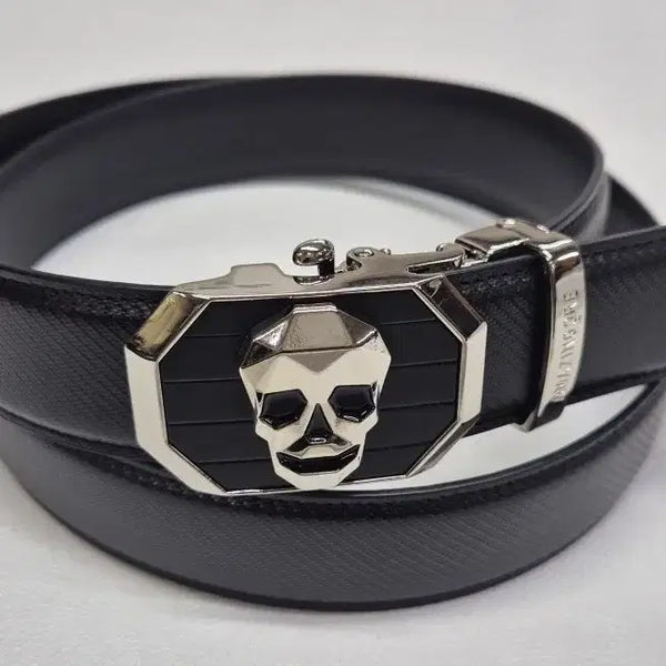 [BUNJANG] Carbon Leather Automatic Belt / 골프 카본 소가죽 자동벨트 마지막