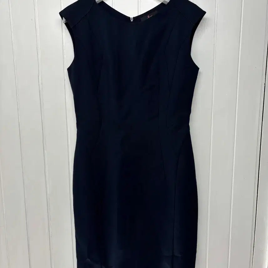 [BUNJANG] JIGOTT Navy Sleeveless Dress Size 85 (44-Slim 55) / JIGOTT 지고트 네이비 민소매 원피스 85(44-마른55) 사