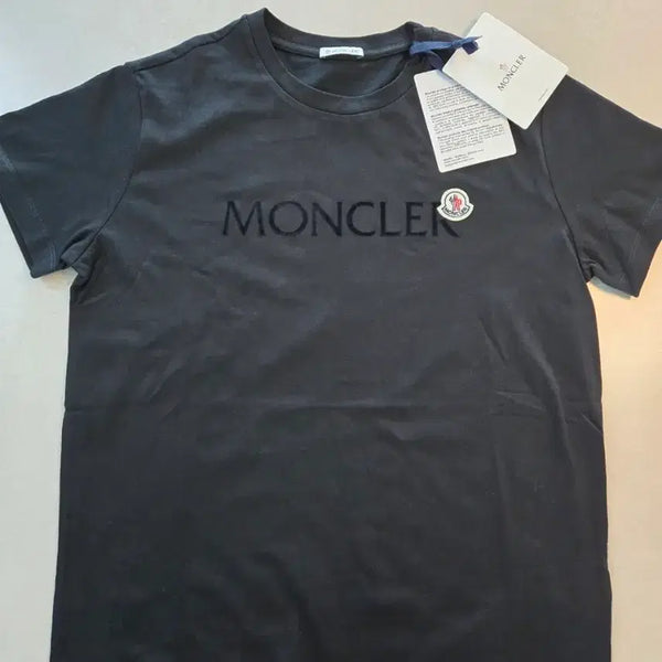 [BUNJANG] Moncler Silk Cotton Short Sleeve T-Shirt / 몽클 실켓 반팔 티셔츠