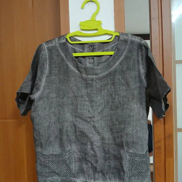 [BUNJANG] Linen Top and Bottom Set for Girls / 린넨상하세트