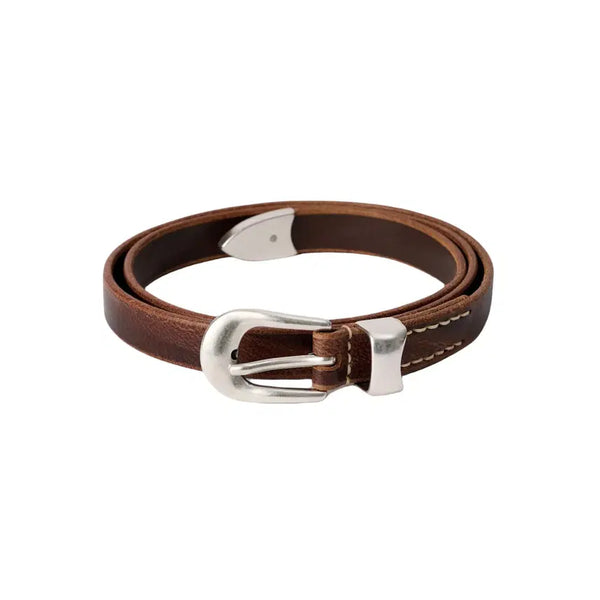 [BUNJANG] Our Legacy 2cm Leather Belt Brown / 아워레가시 벨트 2cm 레더 브라운