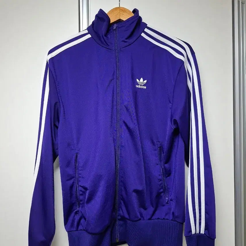 [BUNJANG] Adidas Three-Stripes Track Top Jacket Purple / 아디다스 삼선 트랙탑 자켓 보라색