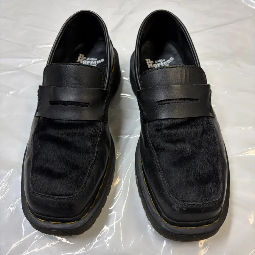 [BUNJANG] Dr. Martens Fenton Bex Hair-on Leather Loafers Black UK 8 / 닥터마틴 펜톤 벡스 송치 로퍼 블랙 270mm (UK8)