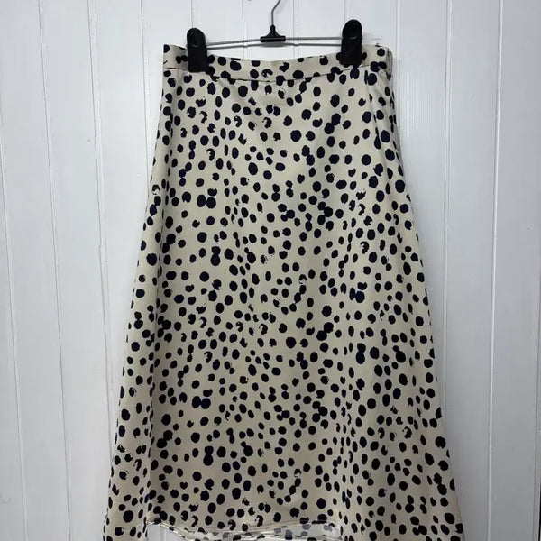[BUNJANG] A&D Atelier Dot Banding Midi Skirt / A&D 아뜰리에 도트 밴딩 미디스커트 25-26인치  자