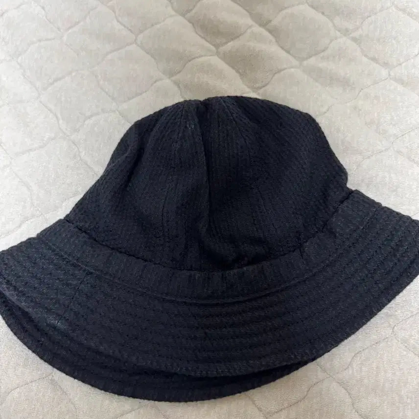 [BUNJANG] Pure Blue Japan Sashiko Black Bucket Hat / 퓨어블루재팬 사시코 블랙 버킷햇 free