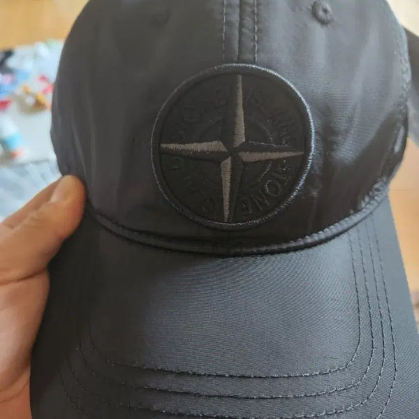 [BUNJANG] Stone Island Signature Ball Cap Black / 스톤아일랜드시그니처 볼캡