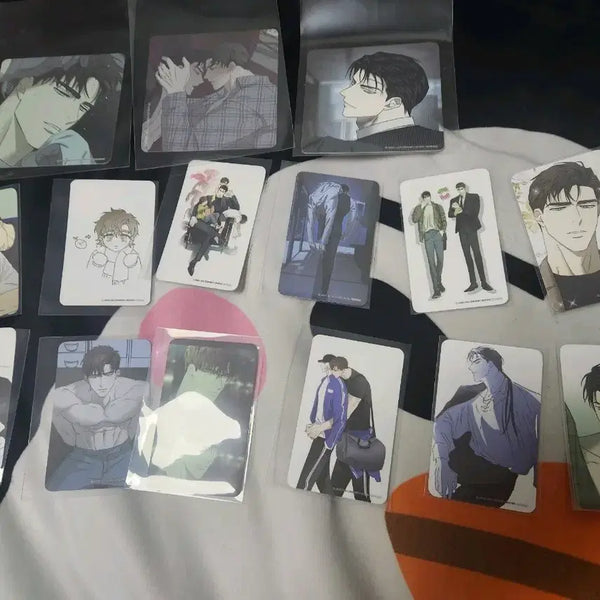[BUNJANG] Noksaekjeonsang Mongri Collab Photocard Set / 녹색전상 몽리 모펀 콜카 코스터 3종 방문 포토카드 12종 일괄