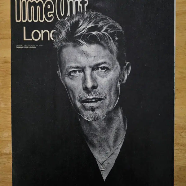 [BUNJANG] David Bowie Time Out London Magazine (2016) / 매거진 David Bowie 데이빗 보위 Time Out London