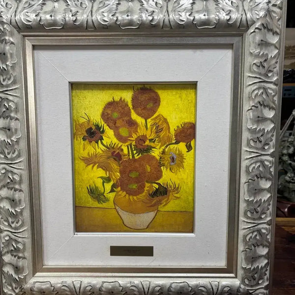 [BUNJANG] Sunflower Painting Framed / 해바라기 그림