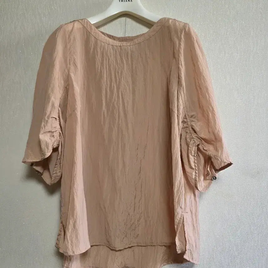 [BUNJANG] BCBG Crinkle Blouse / BCBG 크링클 블라우스