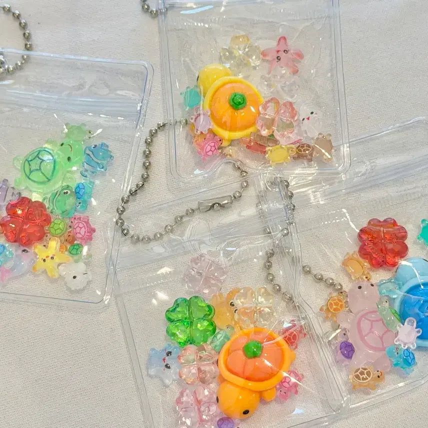 [BUNJANG] Lucky Turtle Keychain / 행운 거북이 키링 랜덤