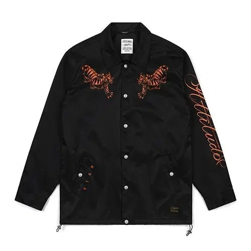 [BUNJANG] STIGMA AOV COACH Jacket Black XL / 스티그마 AOV COACH 코치 자켓