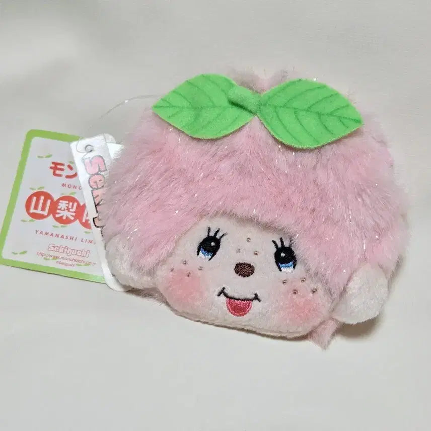 [BUNJANG] Monchhichi Peach Wallet / 몬치치 복숭아 지갑