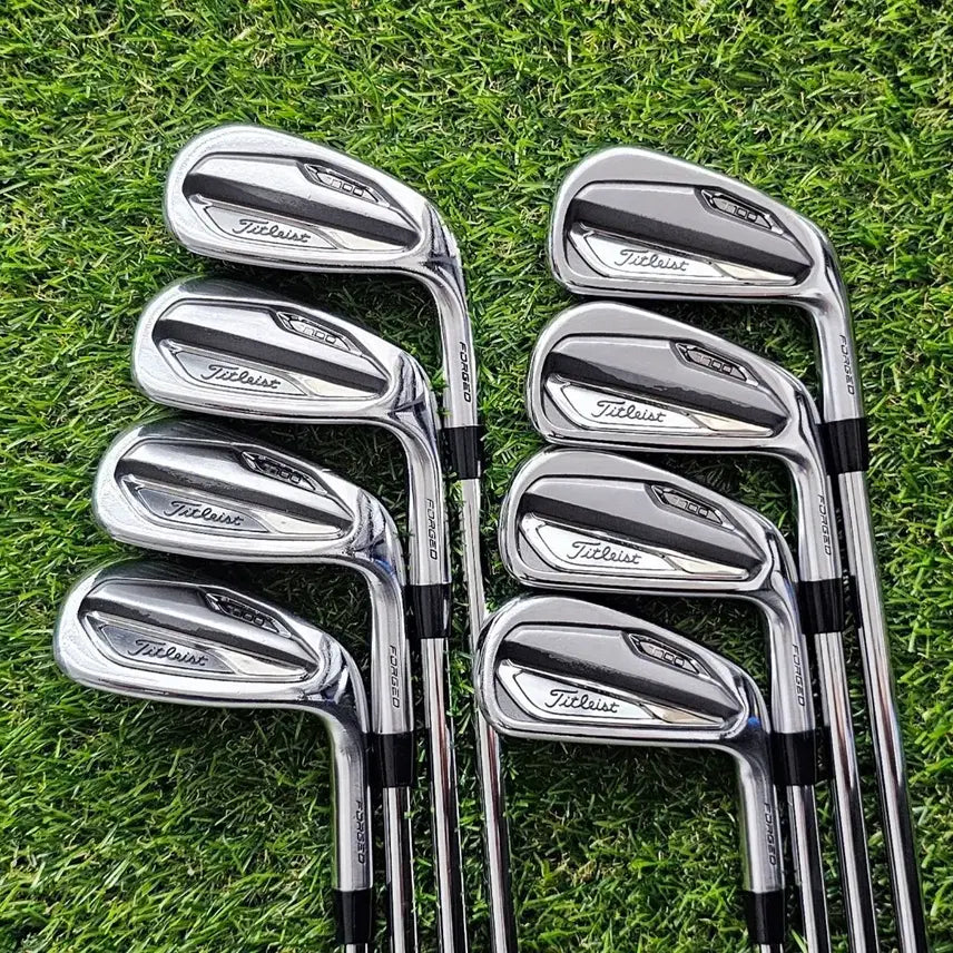 [BUNJANG] Titleist T100 1st Gen Forged Irons (8-Piece Set) / 정품 타이틀리스트 T100 1세대 8아이언 로딩존 115 스틸 5.5