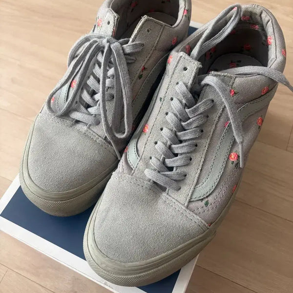 [BUNJANG] Vans Undercover Old Skool Floral Pattern Sneakers / 반스 언더커버 올드스쿨