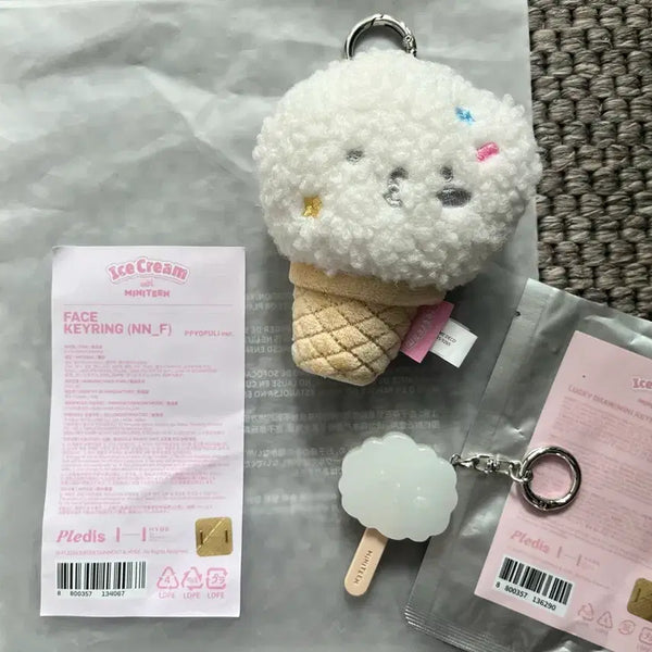 [BUNJANG] SEVENTEEN Mini Teen Ice Cream Keyring Bundle Set / [정가양도]세븐틴 미니틴 아이스크림키링 양도
