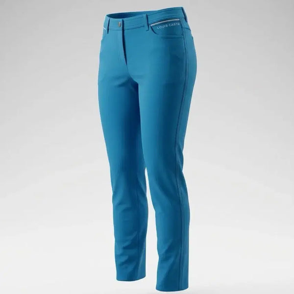 [BUNJANG] Louis Castel Blue Golf Pants / 여성73/ 루이까스텔 블루 골프 팬츠