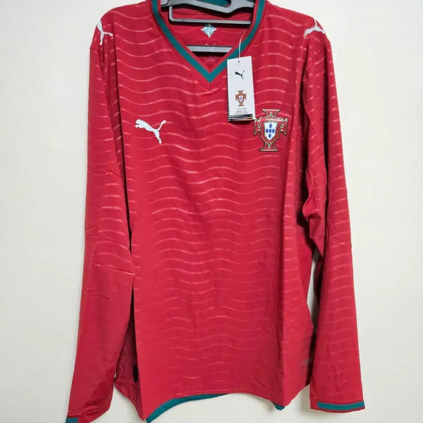 [BUNJANG] Puma Portugal 2026-27 Player Issue Pro Home Long Sleeve Jersey XL / [XL]26-27 포르투갈 선수지급용 프로모 홈 긴팔 유니폼