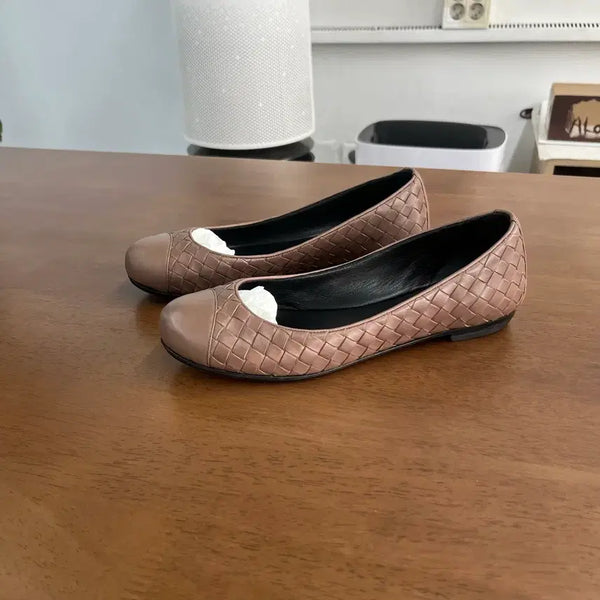 [BUNJANG] Bottega Veneta Intrecciato Ballet Flats Size 36 / 보테가베네타 인트레치아토 플랫슈즈 36