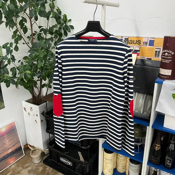 [BUNJANG] Saint James Guildo Heart Patch T3 T-Shirt / 세인트제임스 길도 하트패치 T3