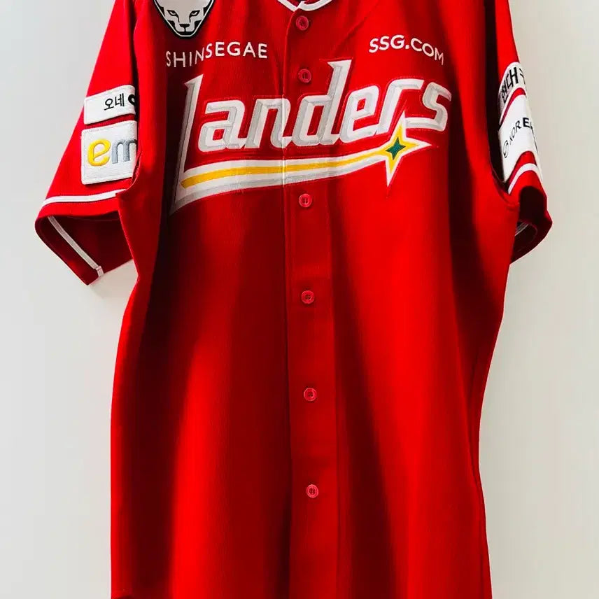[BUNJANG] SSG Landers Away Uniform Choi Ji-hoon Embroidered 110 / Ssg 랜더스 원정 유니폼 최지훈 자수마킹 110