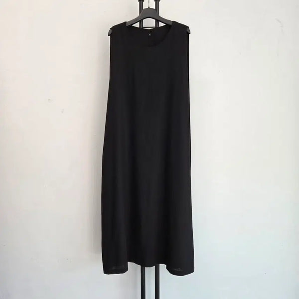 [BUNJANG] Barell 100% Linen Sleeveless Long Dress / 정품 베럴 린넨100% 민소매 롱 원피스