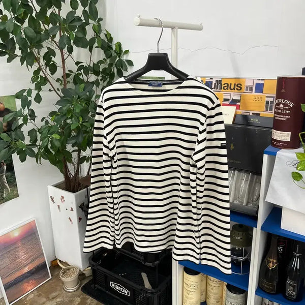 [BUNJANG] Saint James GuilDO Stripe T-Shirt Size T3 / 세인트제임스 길도 스트라이프 T3