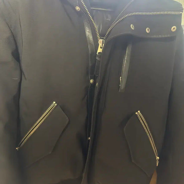 [BUNJANG] MACKAGE Dixon Silver Fur Padded Jacket M (38) / 맥케이지 딕슨 실버퍼 M(38)