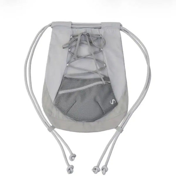 [BUNJANG] Ohos Detachable Pocket Gym Sack Grey / 오호스 디테처블 포켓 짐색 그레이 (배송비 포함)