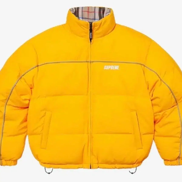[BUNJANG] Supreme Reversible Puffer Jacket Yellow L / 슈프림 리버시블 푸퍼 자켓 옐로우L