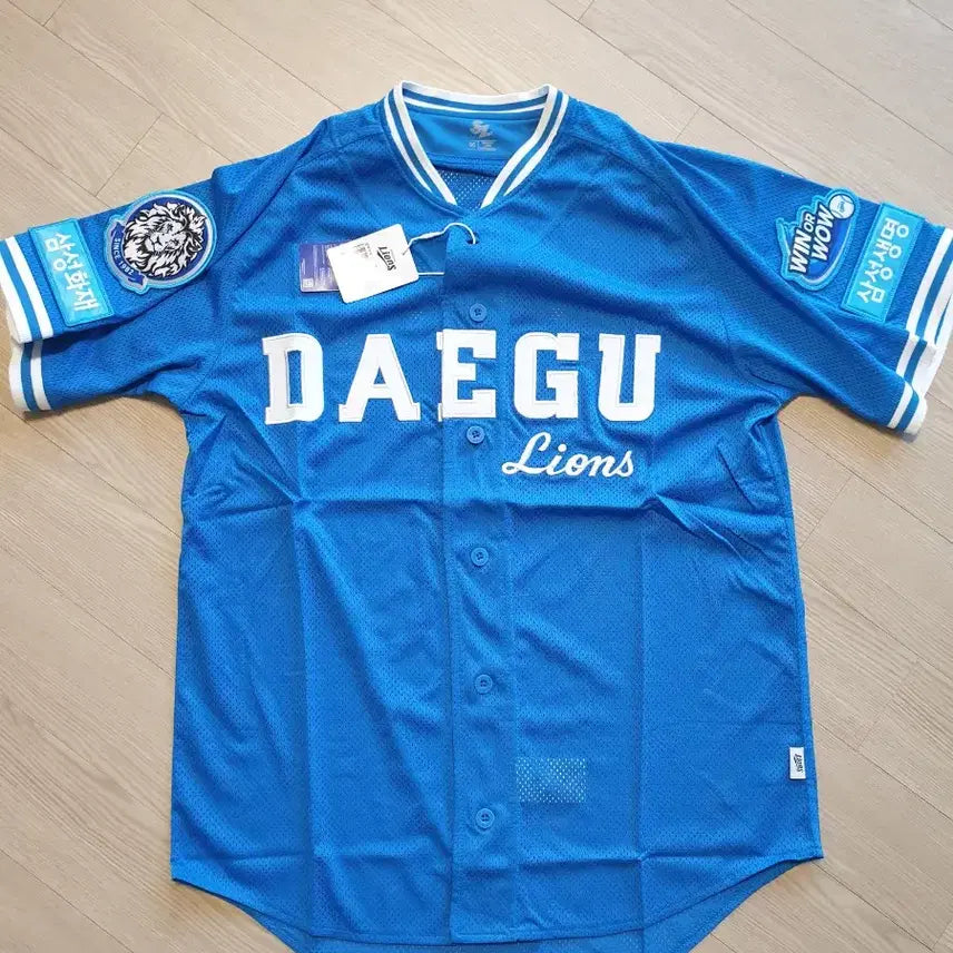 [BUNJANG] Samsung Lions Professional Old Daegu Away Jersey Size 95 / 삼성라이온즈 유니폼 프로페셔날 올드 대구 어웨이 새제품 95사이즈