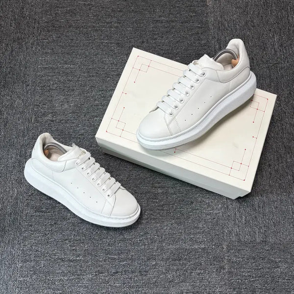 [BUNJANG] Alexander McQueen Oversize Sole White Tab Sneakers / [42/풀박스]알렉산더맥퀸 오버솔 화이트탭