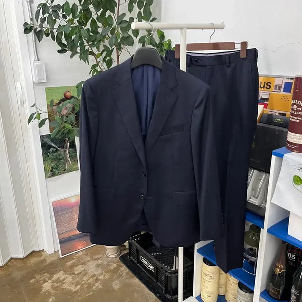 [BUNJANG] Cambridge Members Loro Piana Suit Set-up 97/77 / 캠브리지멤버스 로로피아나 수트셋업 97/77