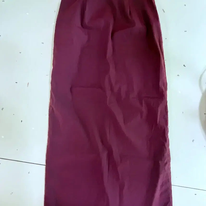 [BUNJANG] Freshlabel Gigi Maxi Skirt XS Wine / 프레시라벨 Gigi maxi 스커트 새상품xs사이즈