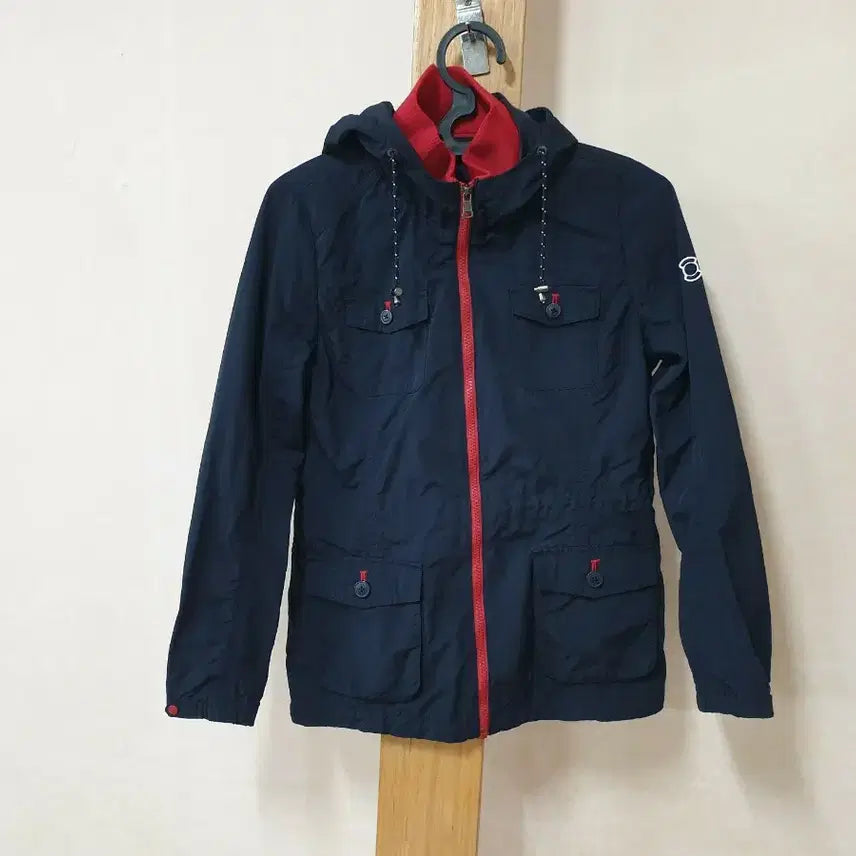 [BUNJANG] W.ANGLE Navy Hooded Jumper Size 90 / W.ANGLE 네이비 후드 점퍼 90
